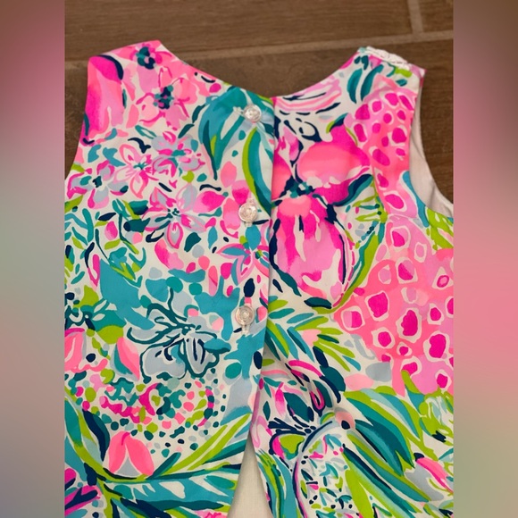 Lilly Pulitzer - Baby 6-12 Months Tropical Shift Dress with Bloomers - Picture 13 of 14